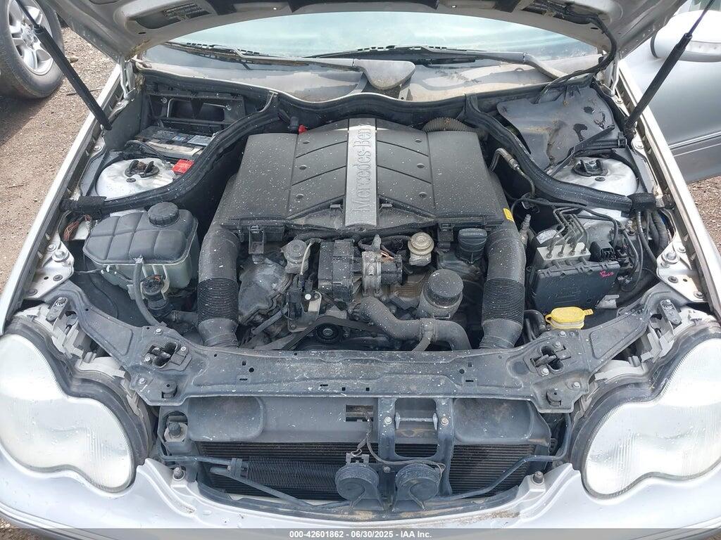 WDBRH64J52F143983 2002 MERCEDES-BENZ C 320 photo no. 10