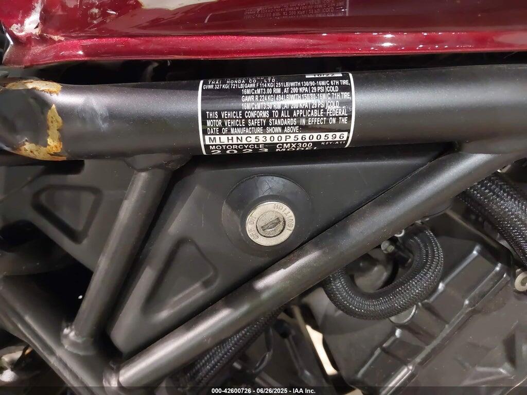 MLHNC5300P5600596 2023 HONDA CMX300 photo no. 10