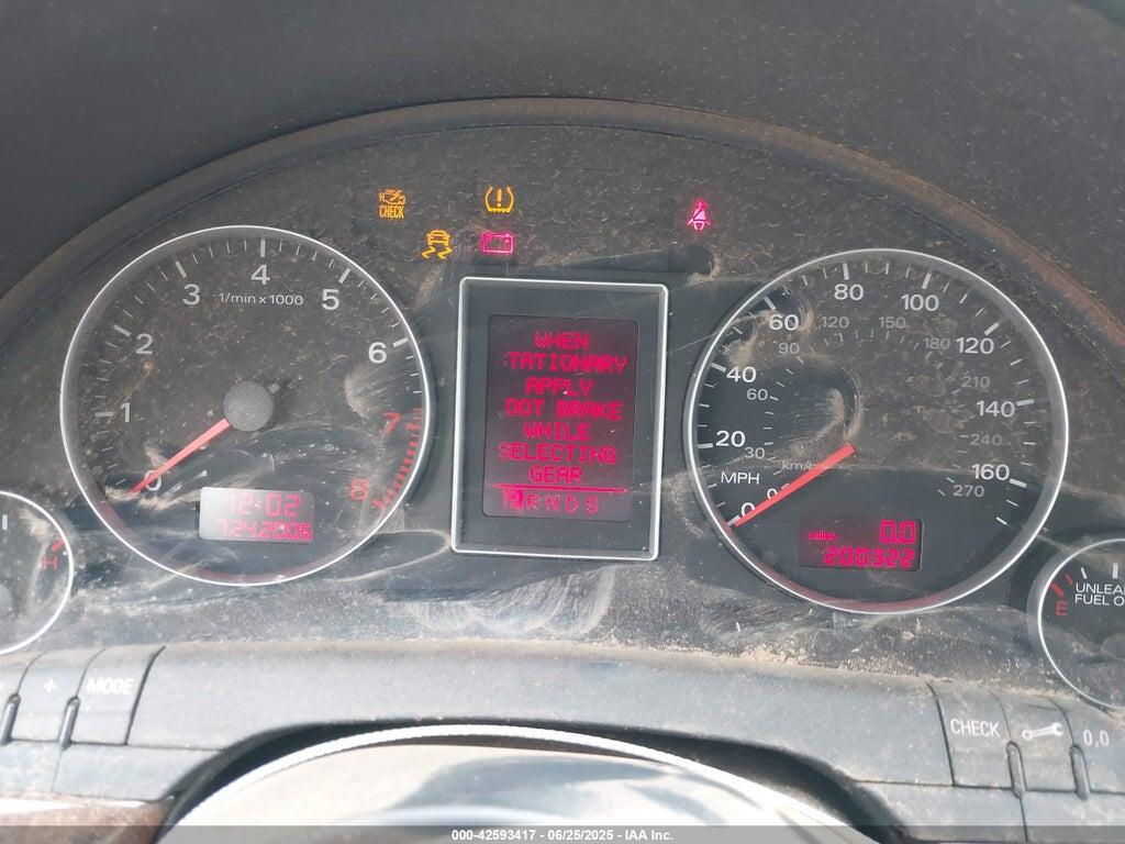 WAUDF78E98A126840 2008 AUDI A4 photo no. 7