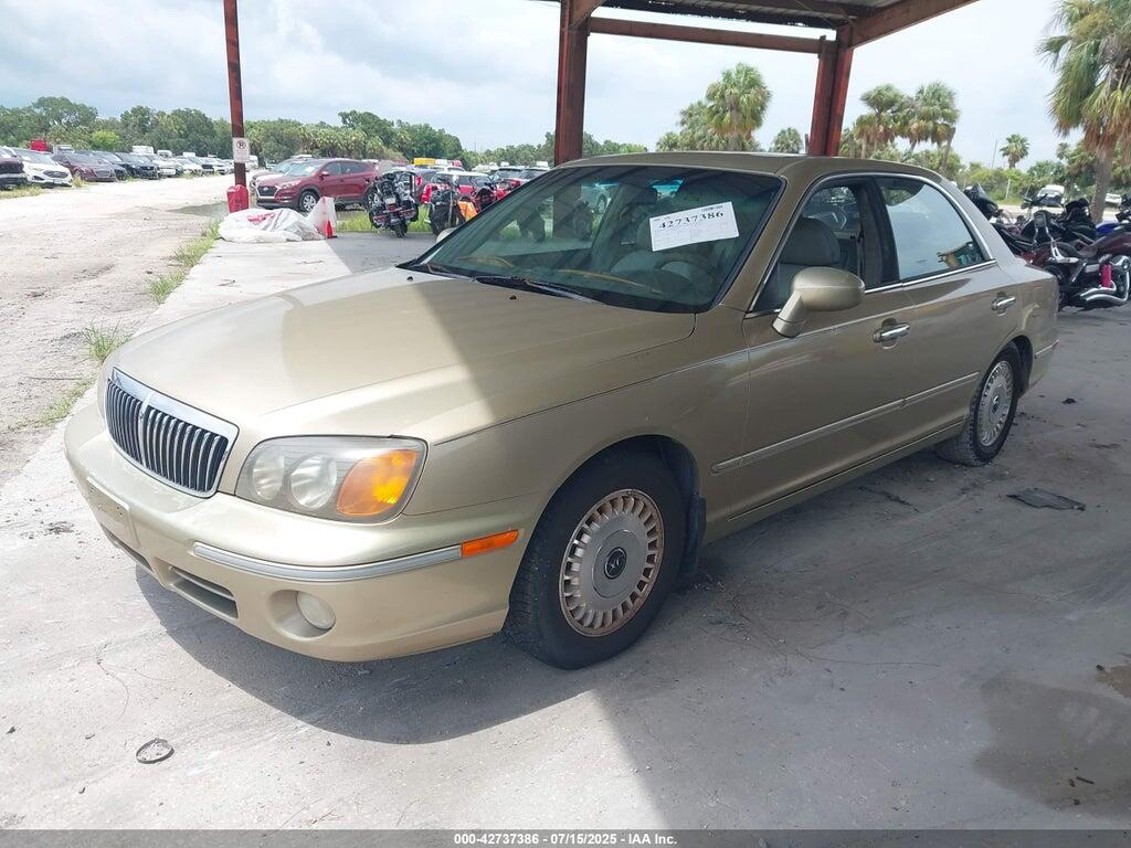 KMHFU45D01A112242 2001 HYUNDAI XG300 photo no. 2