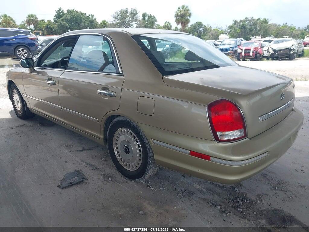 KMHFU45D01A112242 2001 HYUNDAI XG300 photo no. 3