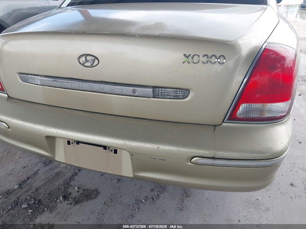 KMHFU45D01A112242 2001 HYUNDAI XG300 photo no. 6