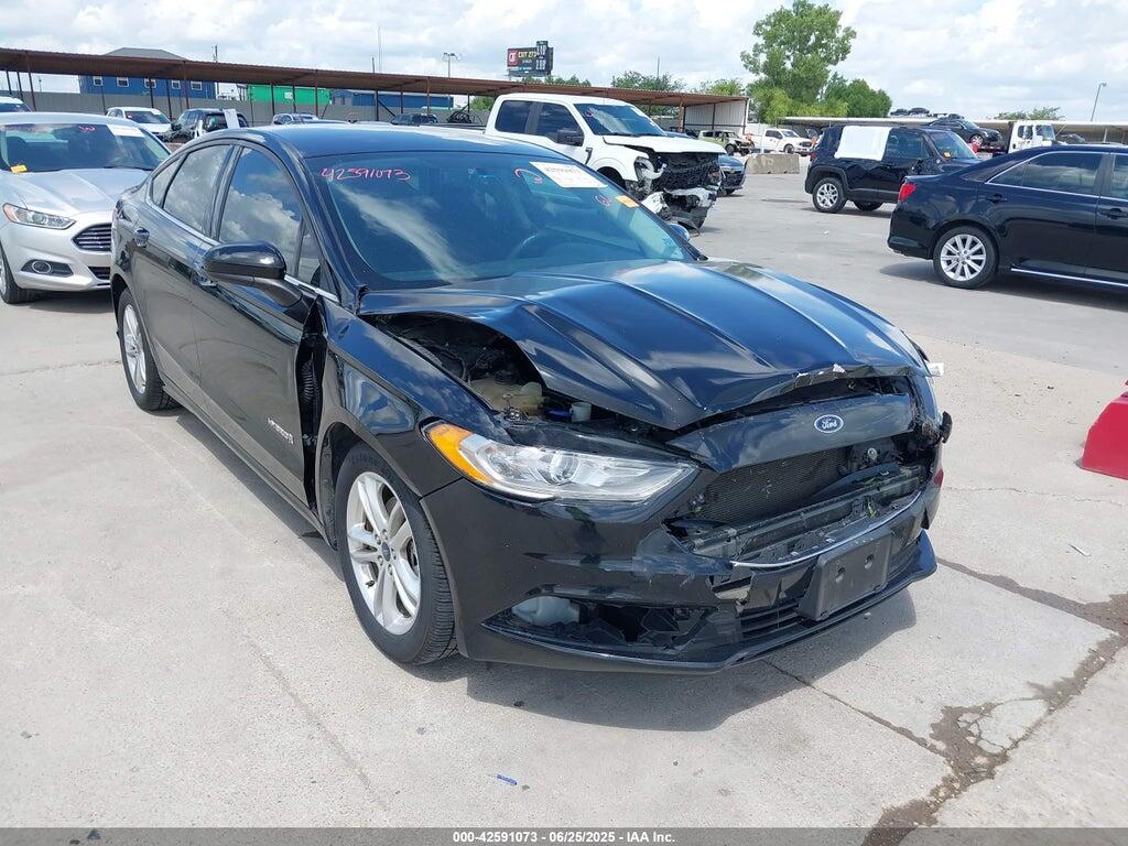 3FA6P0LUXJR286757 2018 FORD FUSION HYBRID photo no. 1