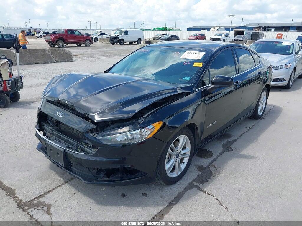 3FA6P0LUXJR286757 2018 FORD FUSION HYBRID photo no. 2