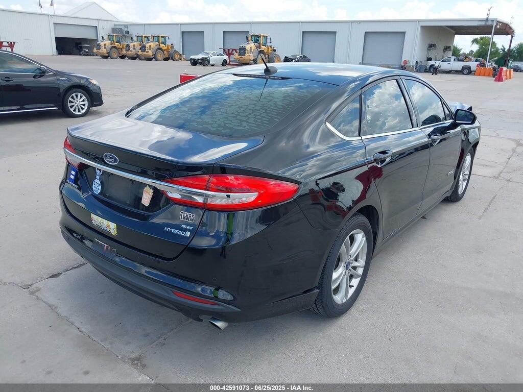 3FA6P0LUXJR286757 2018 FORD FUSION HYBRID photo no. 4
