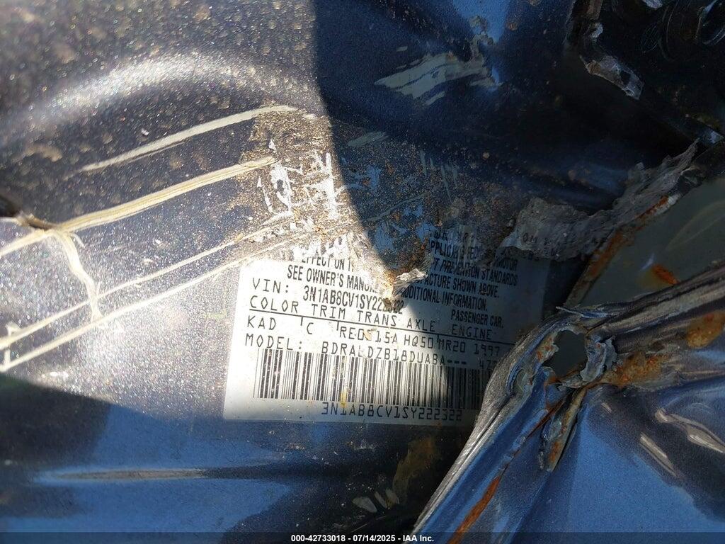 3N1AB8CV1SY222322 2025 NISSAN SENTRA photo no. 9