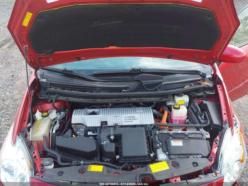 JTDKN3DU3E1765004 2014 TOYOTA PRIUS photo no. 10