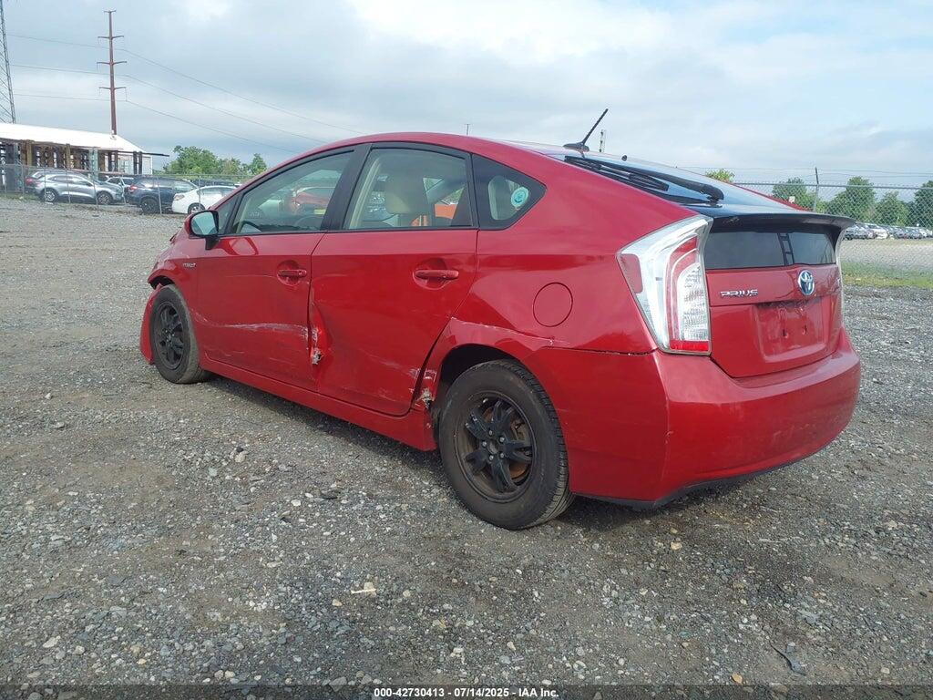 JTDKN3DU3E1765004 2014 TOYOTA PRIUS photo no. 3