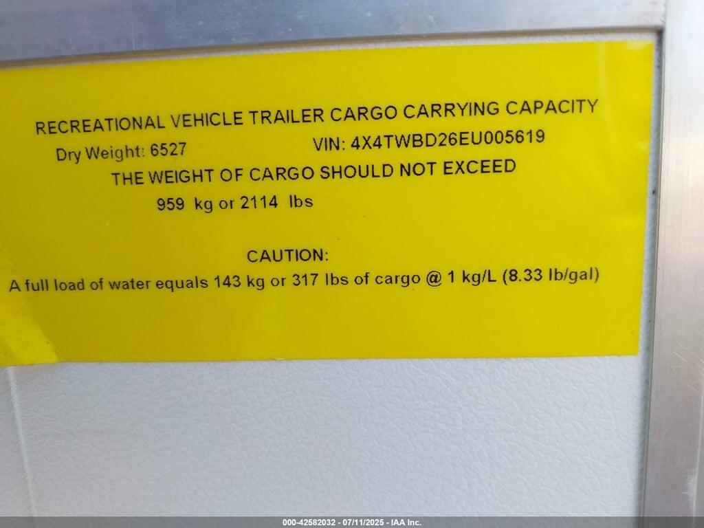 4X4TWBD26EU005619 2014 FOREST RIVER OTHER photo no. 9