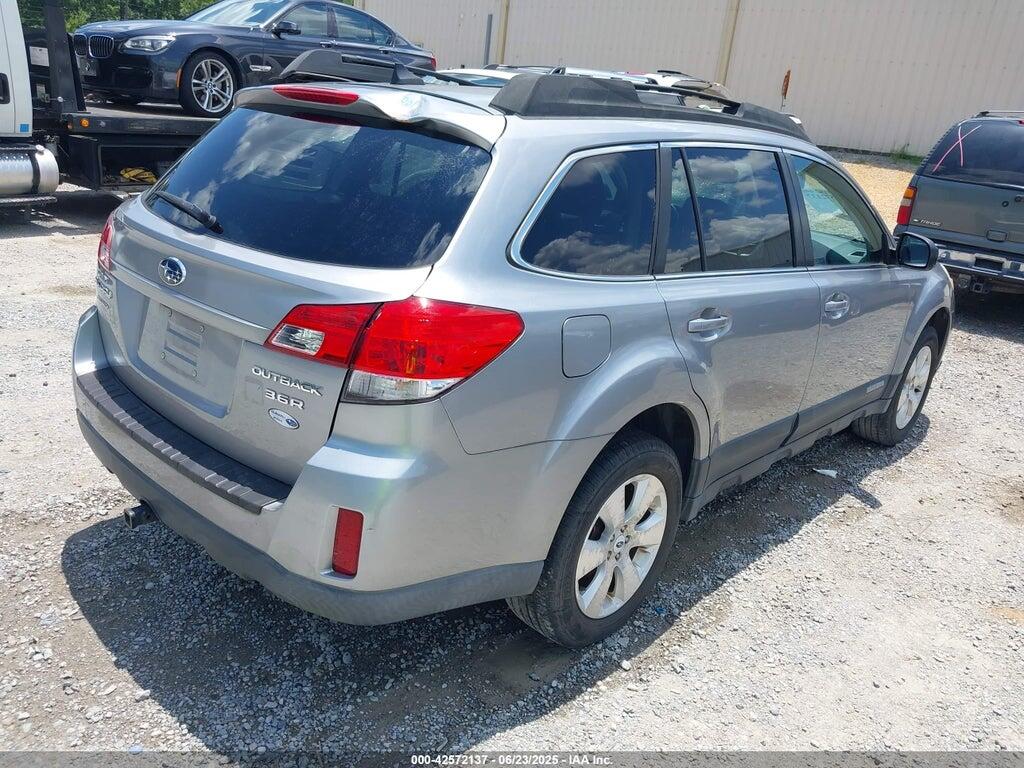 4S4BRDLC2B2433821 2011 SUBARU OUTBACK photo no. 4