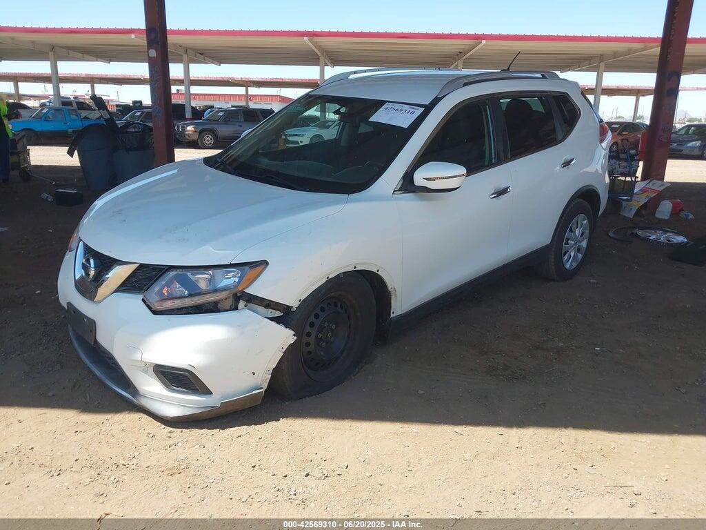 KNMAT2MV7GP724153 2016 NISSAN ROGUE photo no. 2