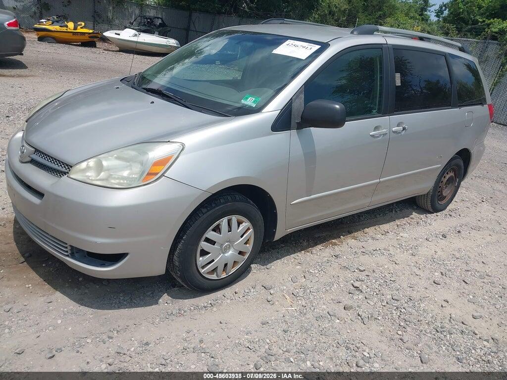 5TDZA23C64S085032 2004 TOYOTA SIENNA photo no. 2