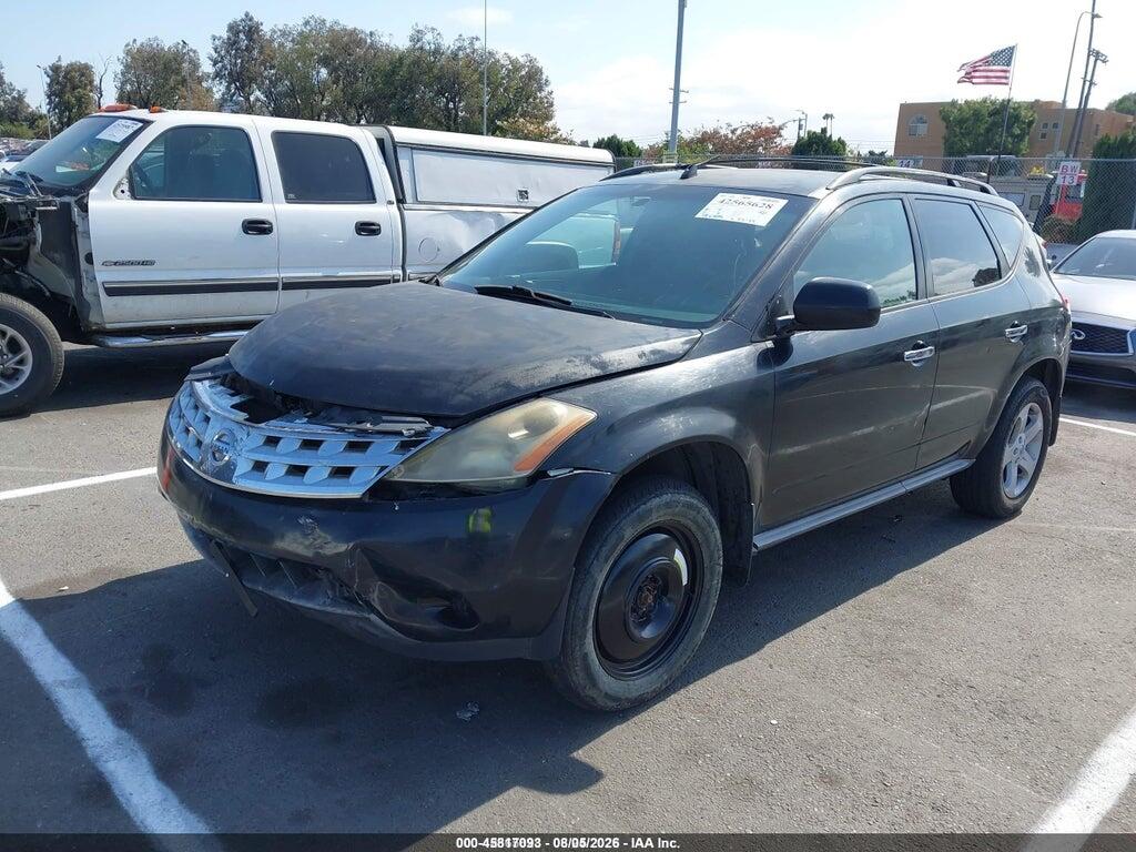 JN8AZ08TX5W327328 2005 NISSAN MURANO photo no. 2