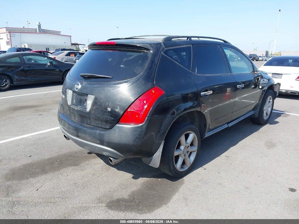 JN8AZ08TX5W327328 2005 NISSAN MURANO photo no. 4