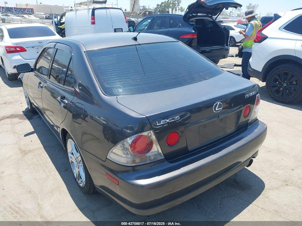 JTHBD182710019413 2001 LEXUS IS 300 photo no. 3
