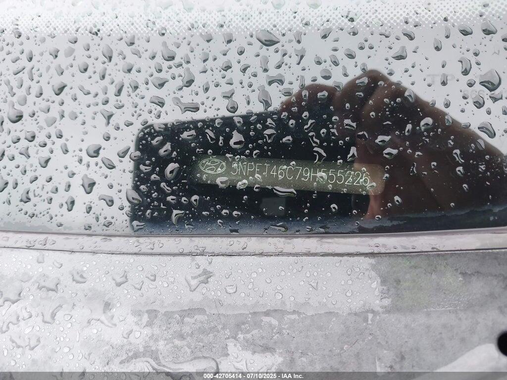 5NPET46C79H555226 2009 HYUNDAI SONATA photo no. 11