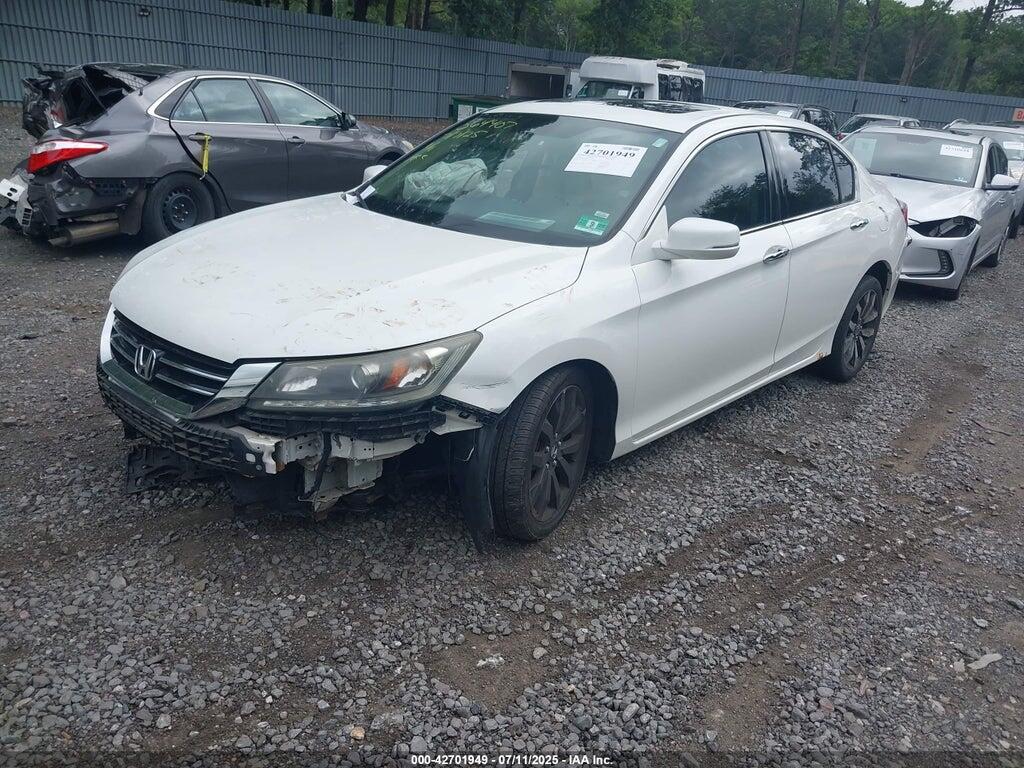 1HGCR3F82EA010243 2014 HONDA ACCORD photo no. 2