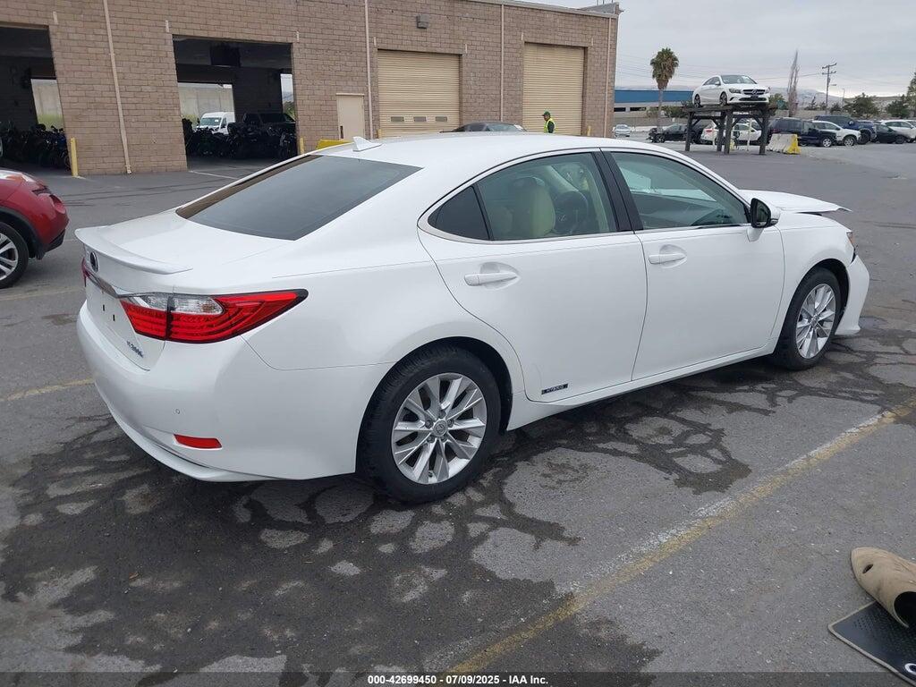 JTHBW1GG6E2042246 2014 LEXUS ES 300H photo no. 4