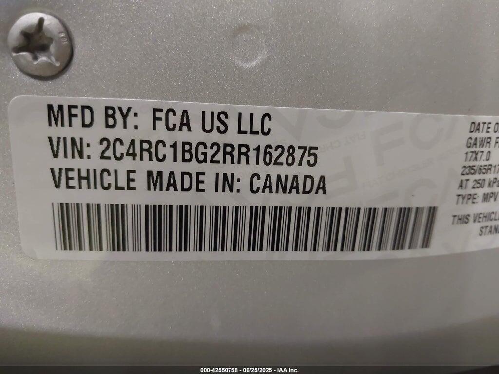 2C4RC1BG2RR162875 2024 CHRYSLER PACIFICA photo no. 9