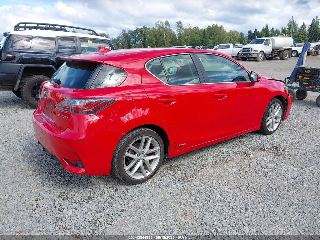 JTHKD5BHXG2264904 2016 LEXUS CT 200H photo no. 4