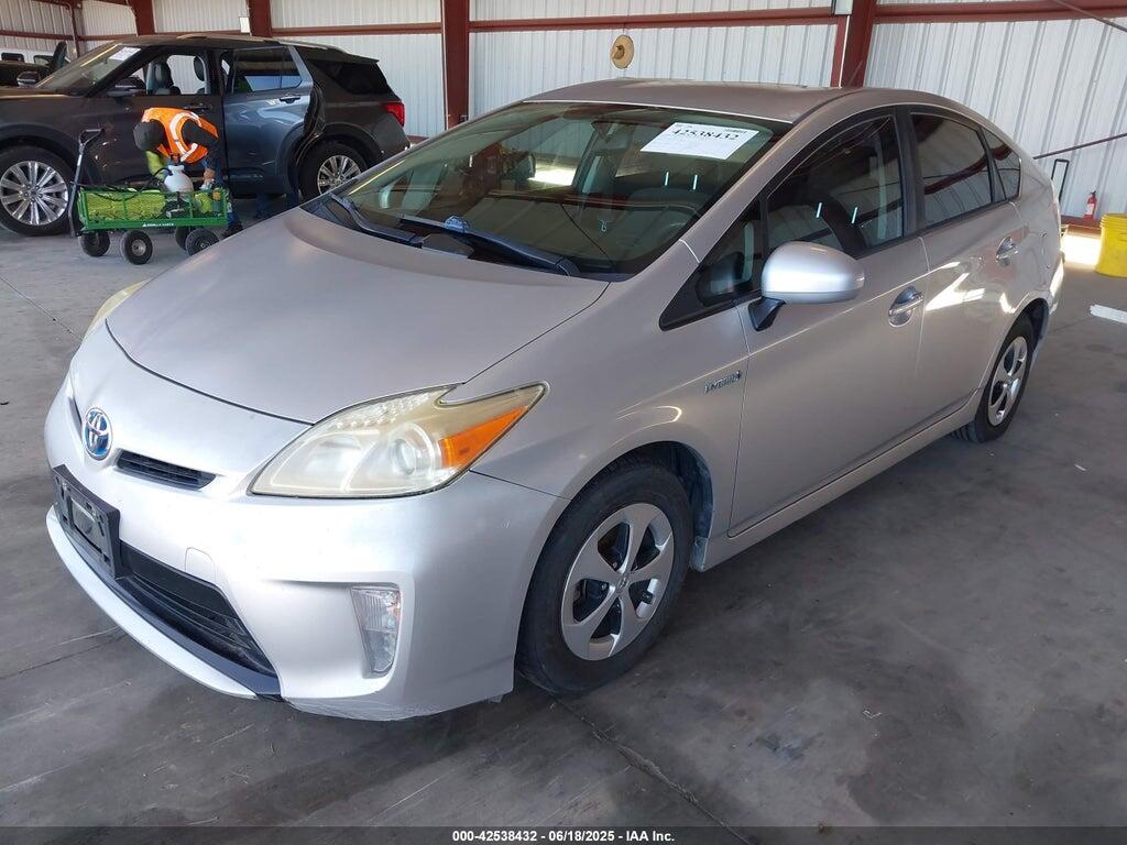 JTDKN3DU9D5588594 2013 TOYOTA PRIUS photo no. 2