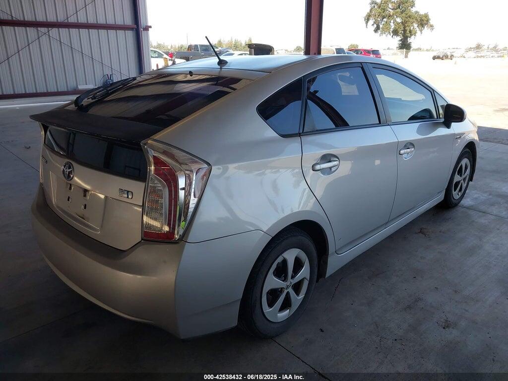 JTDKN3DU9D5588594 2013 TOYOTA PRIUS photo no. 4
