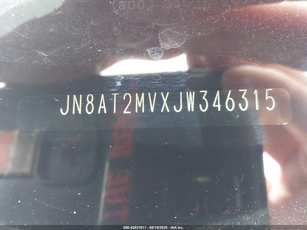 JN8AT2MVXJW346315 2018 NISSAN ROGUE photo no. 9