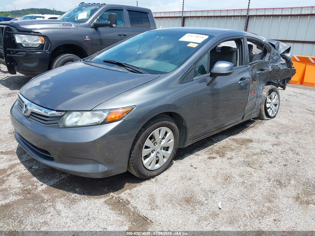 2HGFB2F58CH575600 2012 HONDA CIVIC photo no. 2