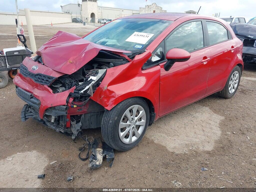 KNADM5A3XD6285107 2013 KIA RIO photo no. 2