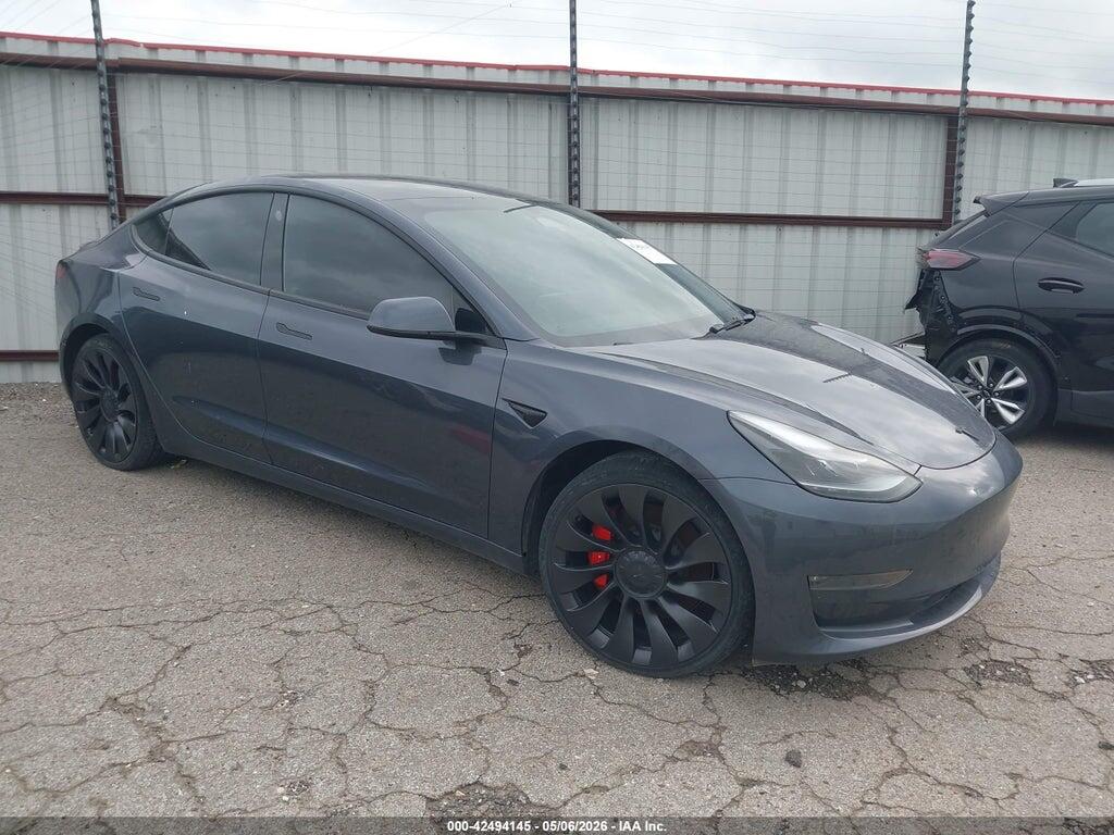 5YJ3E1EC0PF399284 2023 TESLA MODEL 3 photo no. 1