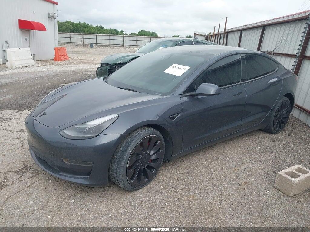 5YJ3E1EC0PF399284 2023 TESLA MODEL 3 photo no. 2