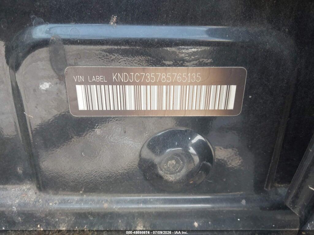 KNDJC735785765135 2008 KIA SORENTO photo no. 9