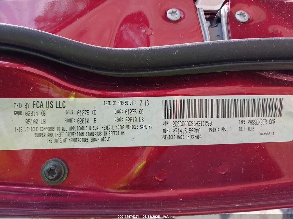 2C3CCAAG9GH311099 2016 CHRYSLER 300 photo no. 9