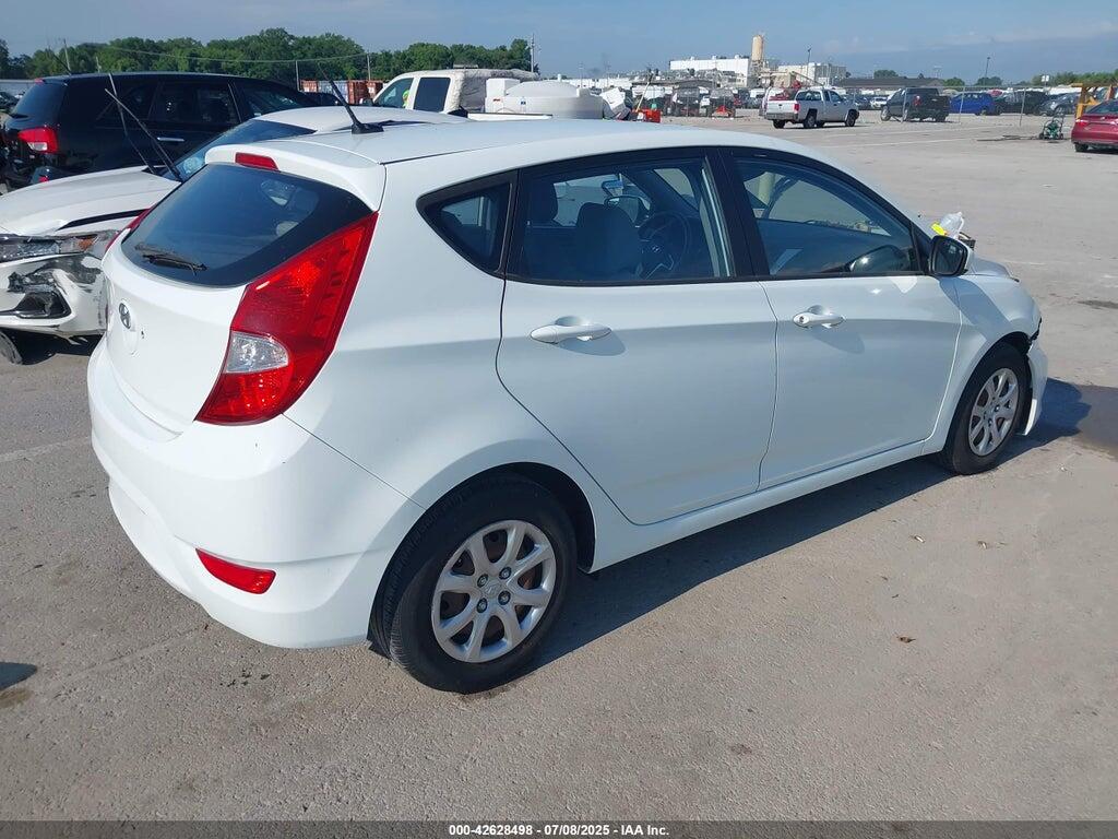 KMHCT5AE2EU180072 2014 HYUNDAI ACCENT photo no. 4
