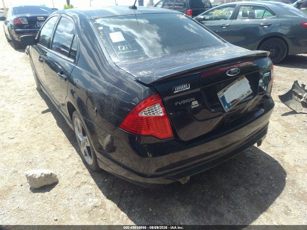 3FAHP0KC4CR346195 2012 FORD FUSION photo no. 3