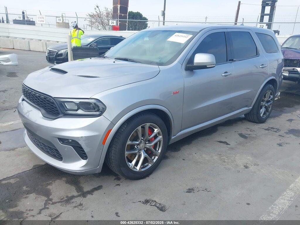 1C4SDJGJXMC883935 2021 DODGE DURANGO photo no. 2