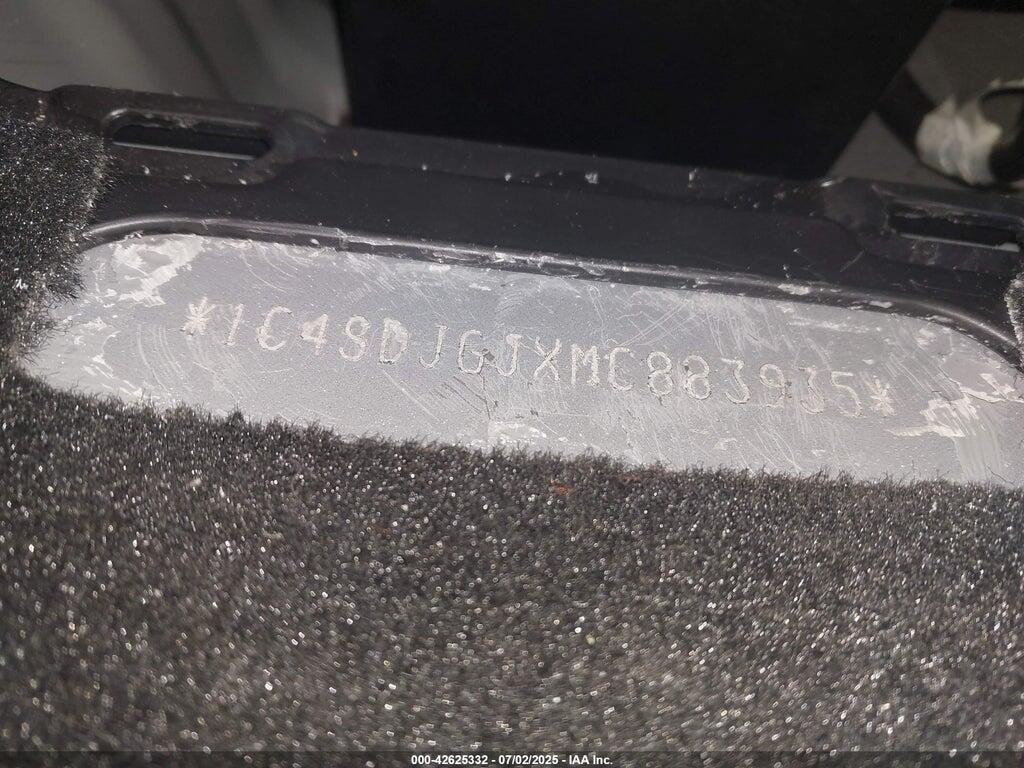 1C4SDJGJXMC883935 2021 DODGE DURANGO photo no. 9