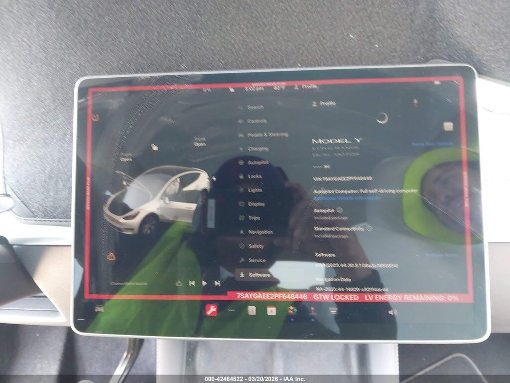 7SAYGAEE2PF648446 2023 TESLA MODEL Y photo no. 7