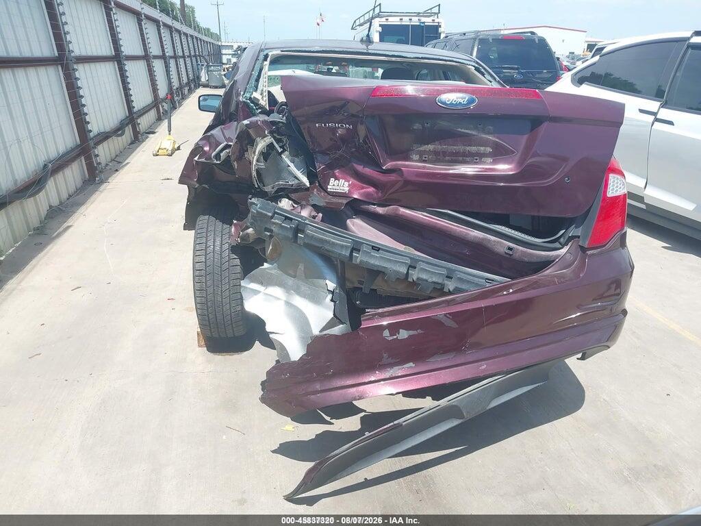 3FAHP0GA1CR237393 2012 FORD FUSION photo no. 6