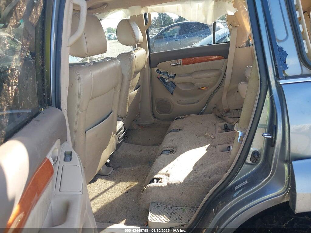 JTJBT20X530011926 2003 LEXUS GX 470 photo no. 8
