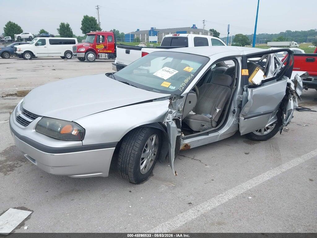 2G1WF52EX39236477 2003 CHEVROLET IMPALA photo no. 2