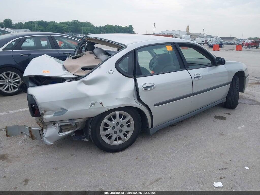2G1WF52EX39236477 2003 CHEVROLET IMPALA photo no. 4