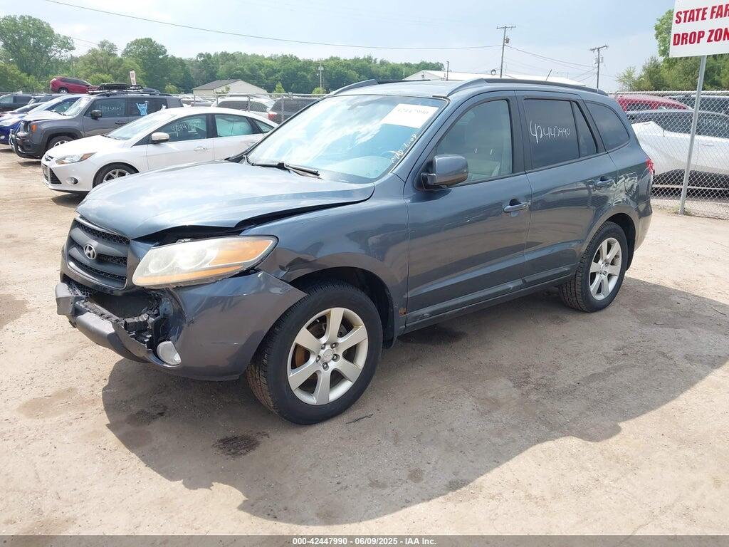 5NMSH13E38H133247 2008 HYUNDAI SANTA FE photo no. 2