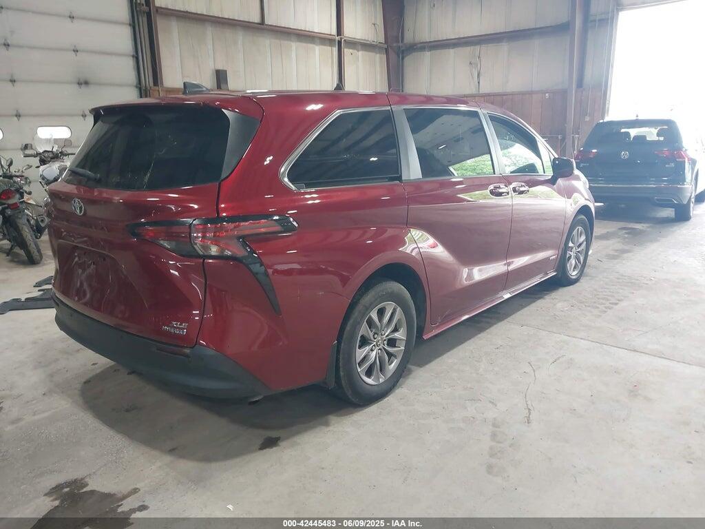 5TDYSKFC5MS011766 2021 TOYOTA SIENNA photo no. 4
