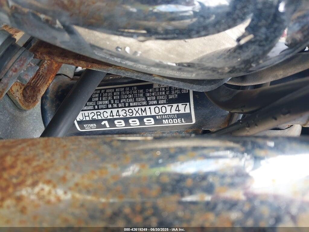 JH2RC4439XM100747 1999 HONDA VT750 photo no. 10