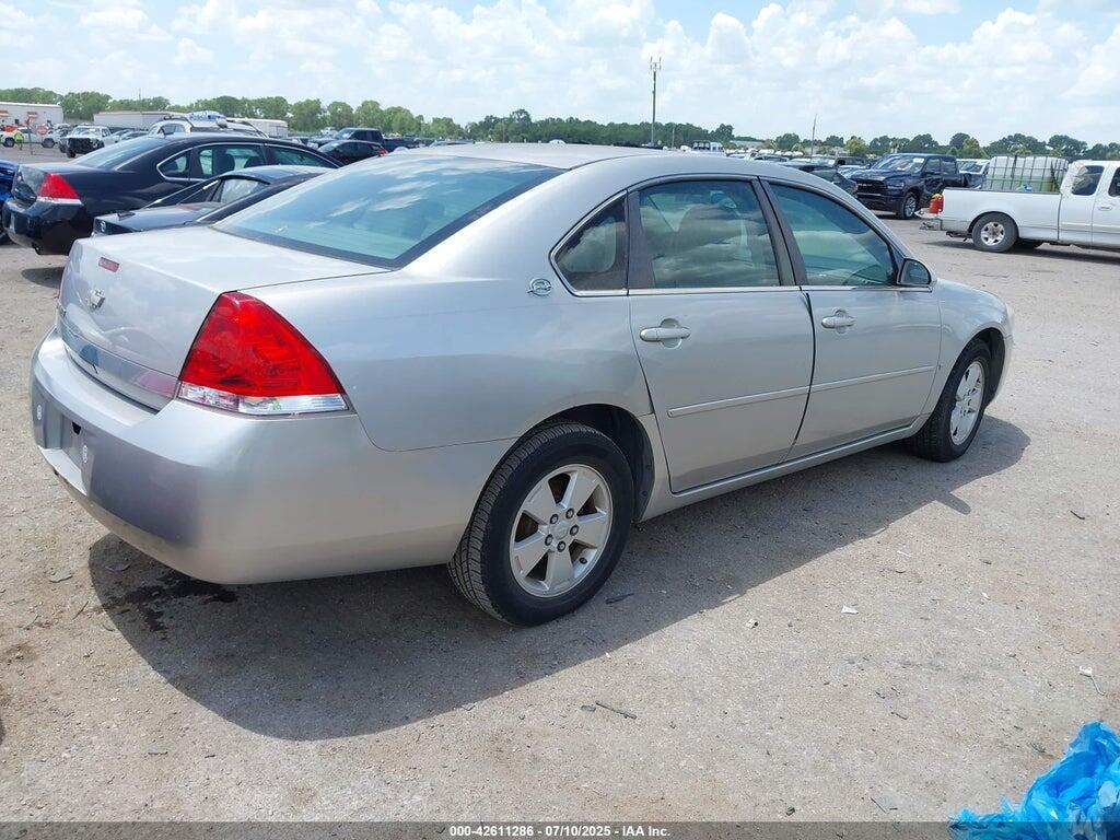 2G1WT55N181233865 2008 CHEVROLET IMPALA photo no. 4
