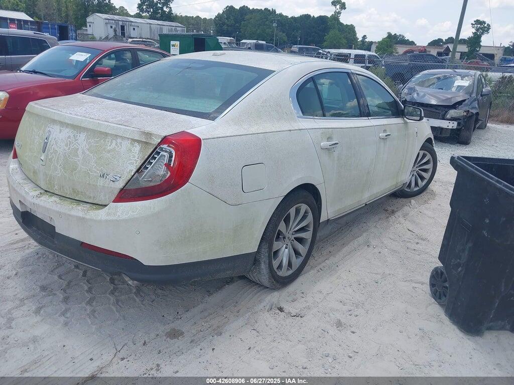 1LNHL9DK1EG604242 2014 LINCOLN MKS photo no. 4