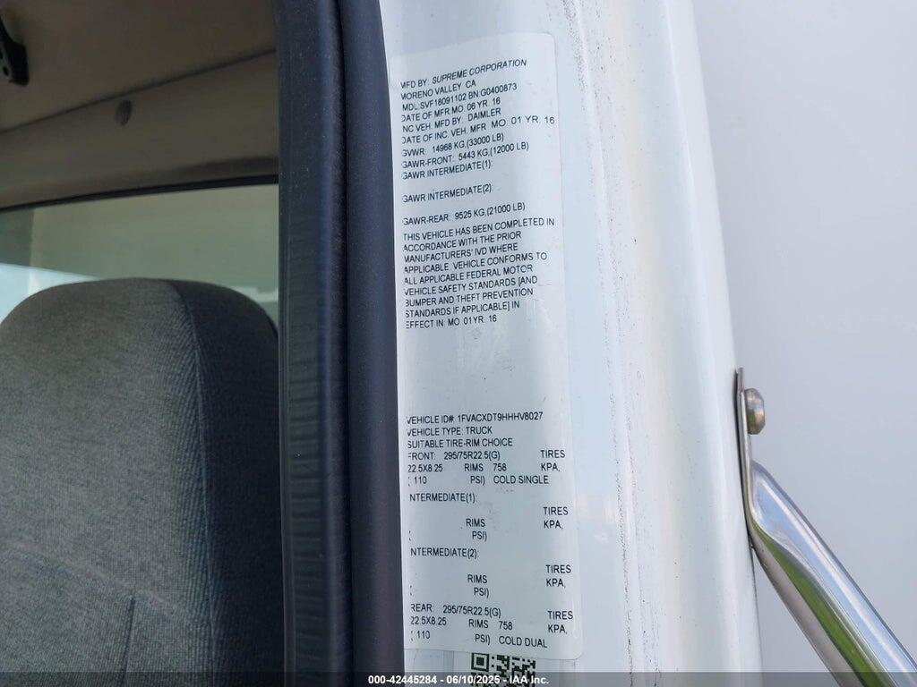 1FVACXDT9HHHV8027 2017 FREIGHTLINER M2 106 photo no. 8