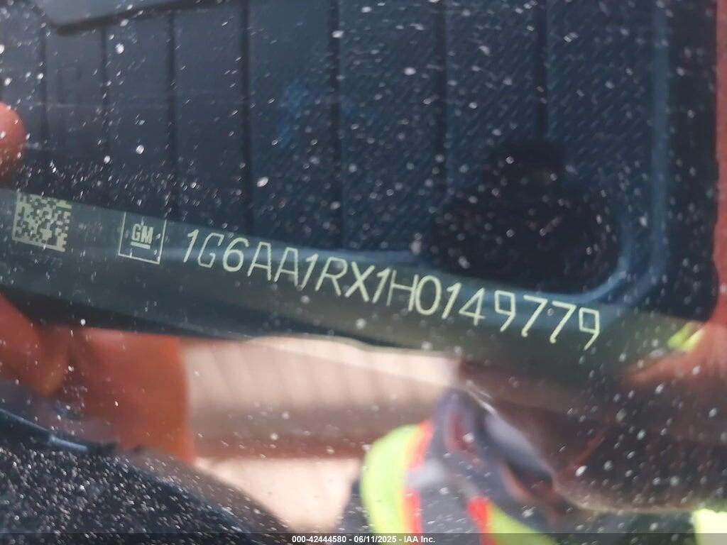 1G6AA1RX1H0149779 2017 CADILLAC ATS photo no. 9