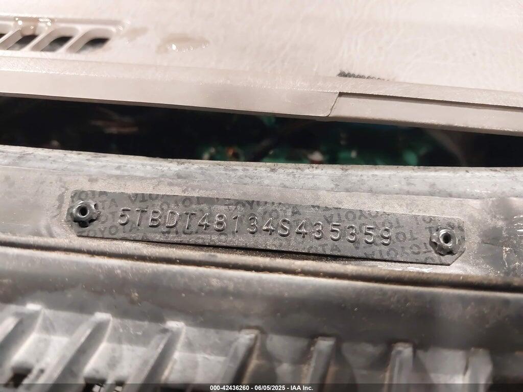 5TBDT48134S435359 2004 TOYOTA TUNDRA photo no. 9